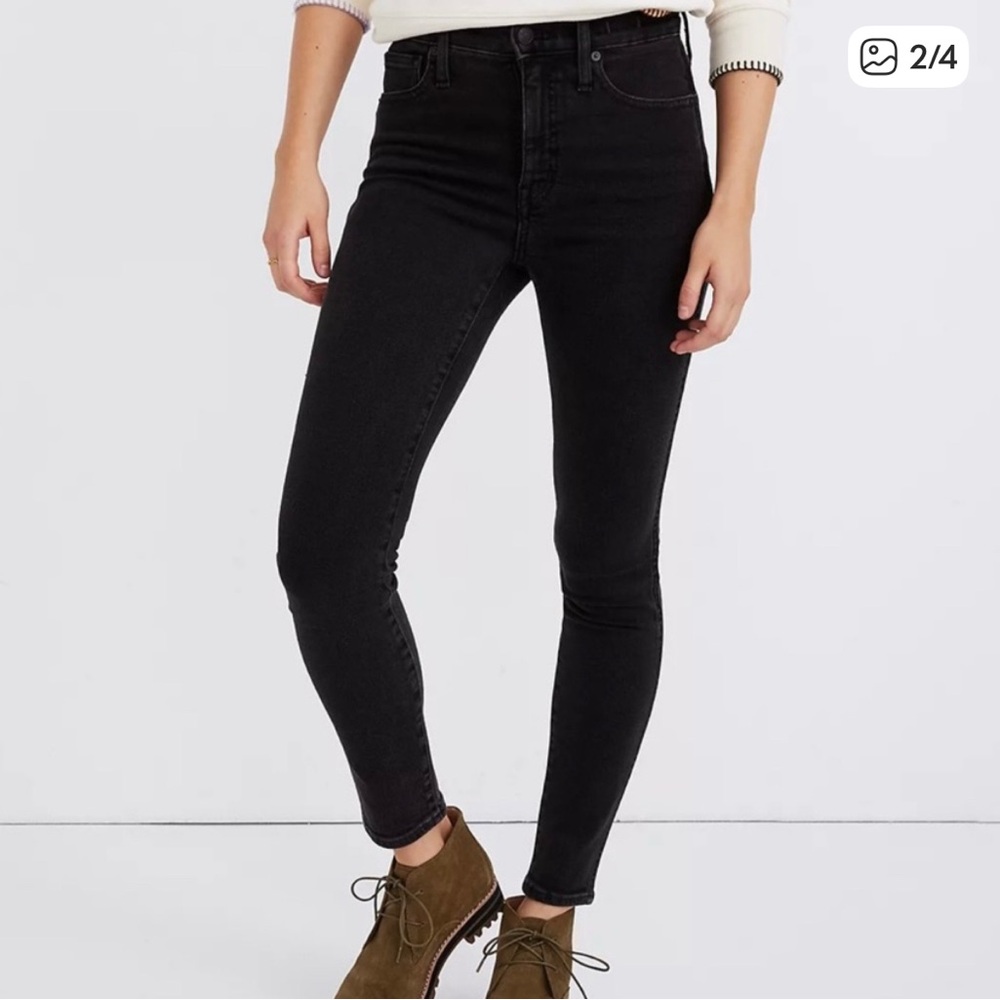 Madewell 10” High Rise Skinny Denim Jeans